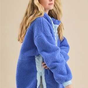 Altar'd State Blue Fleece Jacket